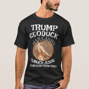 Trump Perp loopt Kapitein Dan Albuquerque NM T-shirt
