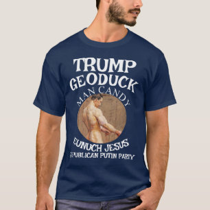 Trump Perp Loopt Kapitein Dan Albuquerque NM T-shirt