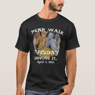 Trump Perp Walk Dinsdag 2023 April 3 T-shirt