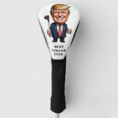 Trump personaliseert deze twee golfheadcover (Voorkant)