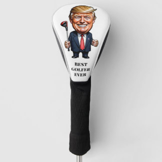 Trump personaliseert deze twee golfheadcover