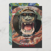 Trump Personalized Name Tiki Bar Your City State Kaart (Voorkant / Achterkant)