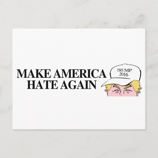 Trump Pet - Make America Hate Again - PNG Briefkaart (Voorkant)