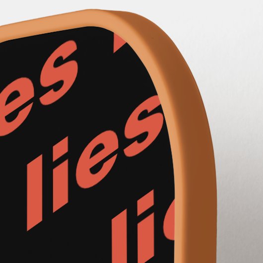 Trump Pickleball Paddle (Links Detail)