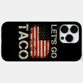 Trump Piept Altijd Terug Laten we Taco Gaan Case-Mate iPhone Case (Achterkant (horizontaal))