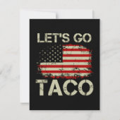 Trump Piept Altijd Tussen Uit Let's Go Taco Aankondiging (Voorkant)