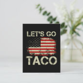 Trump Piept Altijd Tussen Uit Let's Go Taco Aankondiging (Staand voorkant)