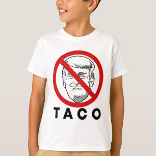 Trump Piept Altijd Uit Grappige Taco Grap Retro St T-shirt