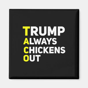 Trump Piept Altijd Uit Grappige Trump Tarief Grap  Magneet