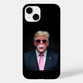 Trump Pink Bubble Gum President 47 Verenigde State Case-Mate iPhone Case (Achterkant)