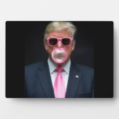 Trump Pink Bubble Gum President 47 Verenigde State Fotoplaat (voorkant)