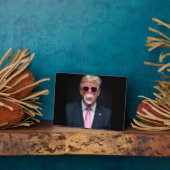 Trump Pink Bubble Gum President 47 Verenigde State Fotoplaat (Zijkant)