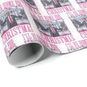 Trump Pink Wrapping Paper | Trump Santa Gift Wrap Cadeaupapier (Rol Hoek)