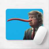 Trump Pinnochio Muismat (Met muis)