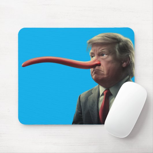 Trump Pinochio Muismat (Met muis)