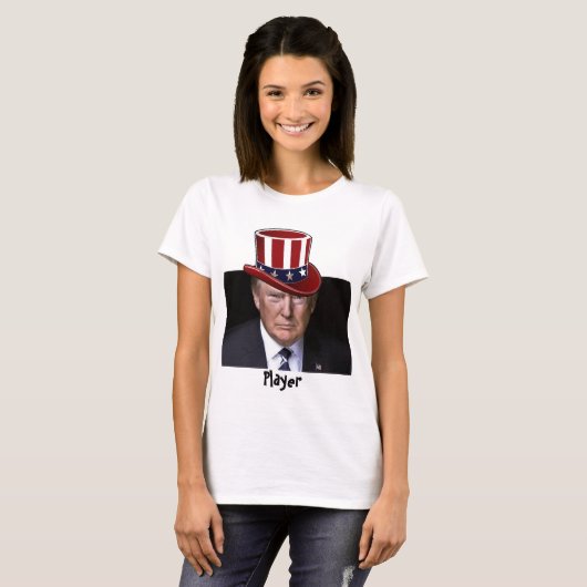 Trump Player T-Shirt (Voorkant volledig)