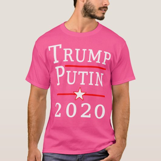 Trump Poetin 2020 T-shirt (Voorkant)