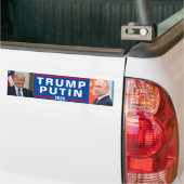 TRUMP/POETIN 2024 Bumpersticker (Op Truck)