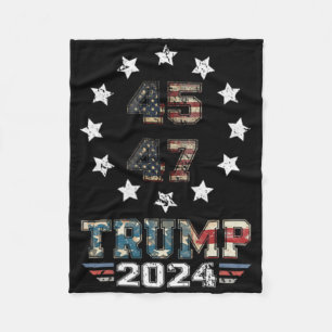 Trump Poging tot Inatie Trump 2025 Je Miste Tweema Fleece Deken