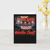 Trump Poker 2025 Kaart (Gele Bloem)