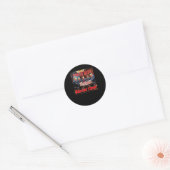 Trump Poker 2025 Ronde Sticker (Envelop)