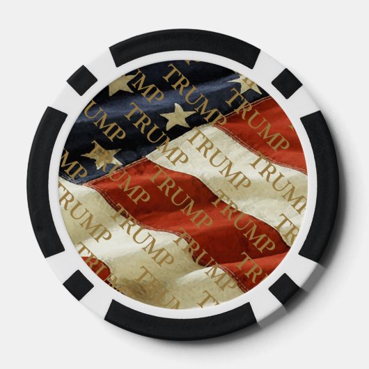 TRUMP POKER CHIPS (Achterkant)