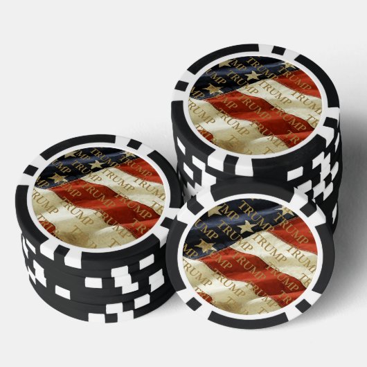 TRUMP POKER CHIPS (Opstapeling)