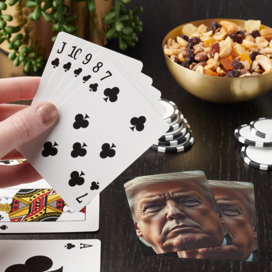 Trump Pokerkaarten (Insitu)