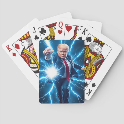 Trump Pokerkaarten (Achterkant)