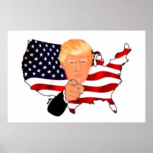 Trump Politicus Poster (Voorkant)
