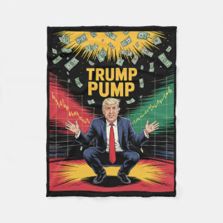 Trump pompt geld 1 fleece deken