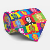 Trump Pop Art Stropdas (Opgerold)