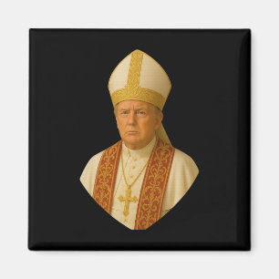 Trump Pope Graphic - Grappig politiek ontwerp Magneet