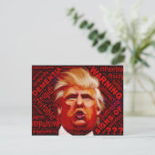 Trump postal briefkaart (Staand voorkant)