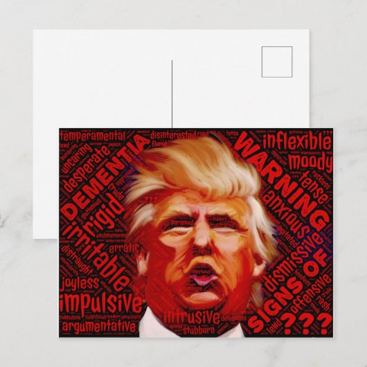 Trump postal briefkaart (Voorkant / Achterkant)