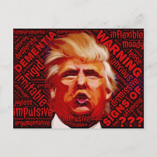 Trump postal briefkaart (Voorkant)