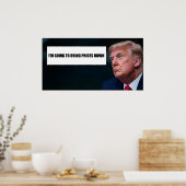 Trump Poster (Keuken)