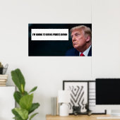 Trump Poster (Thuiskantoor)