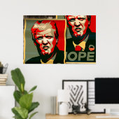 Trump Poster (Thuiskantoor)