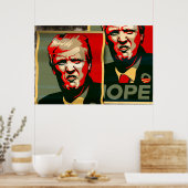 Trump Poster (Keuken)
