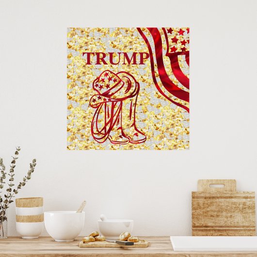 TRUMP POSTER (Keuken)
