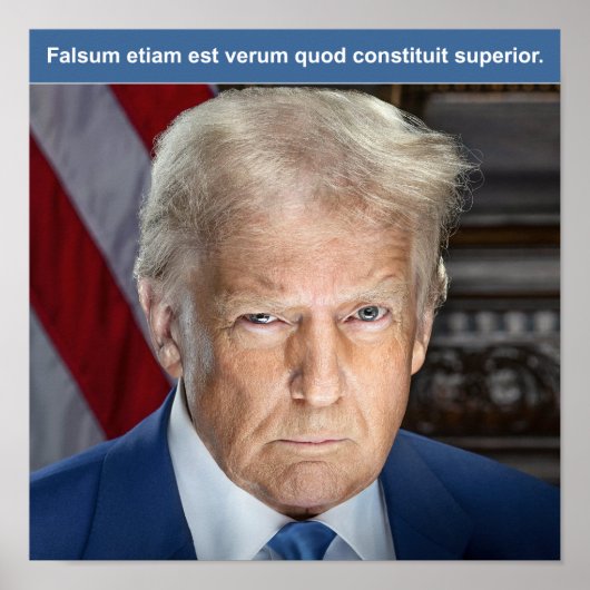 Trump Poster (Voorkant)