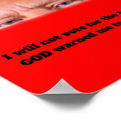 TRUMP-POSTER POSTER (Hoek)