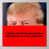 TRUMP-POSTER POSTER (Voorkant)