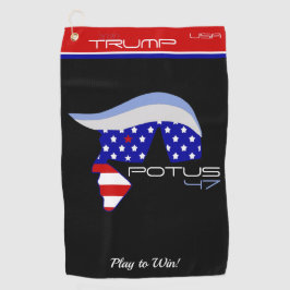TRUMP POTUS47 Golf Handdoek