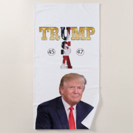 Trump President 45 47 Strandlaken