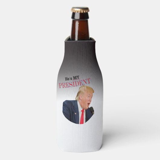 Trump President Flesjeskoeler (Fles Voorkant)