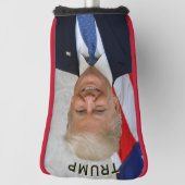Trump President Portret 🇺🇸😁 Glimlachen Golfheadcover (Draai 90)