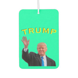 Trump President Portret 🇺🇸😁 Waving Luchtverfrisser