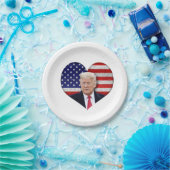 Trump President Sticker Design Papieren Bordje (Feest)
